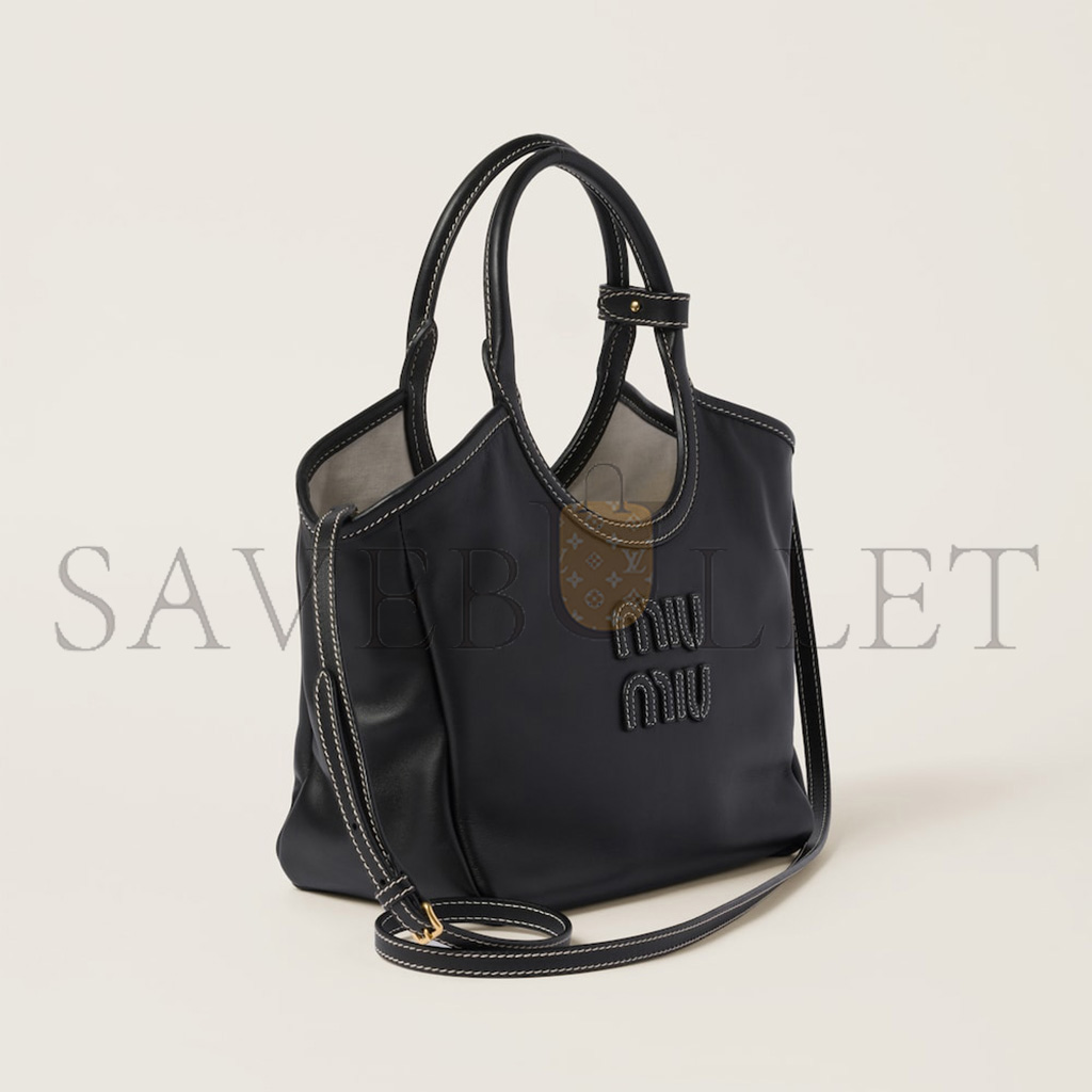 MIU MIU IVY LEATHER BAG 5BA284 (23.5*22*12cm)